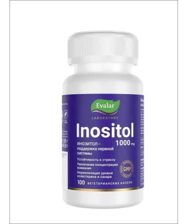 Evalar Inositol 500 mg anti -stress caps No. 100