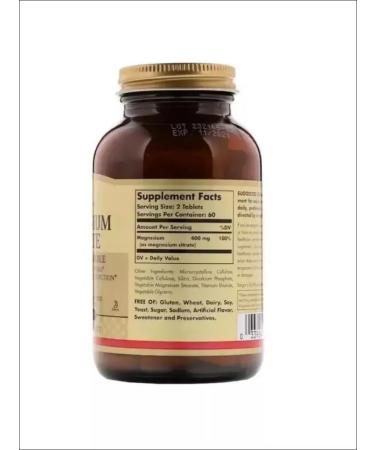 SOLGAR Calcium magnesium zinc No. 100 - Buy Online on GoSupps.com