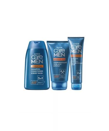 Care Men Male set for shower and shaving