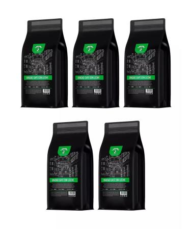 GRACIAS coffee Coffee in CAFE Con Leche COMPLESS A set of 5 packs of 1 kg