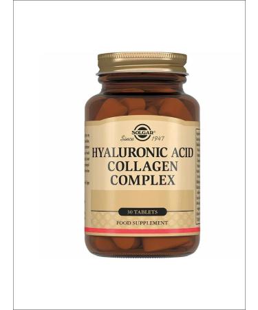 SOLGAR Collagen and hyaluronic acid complex Table No. 30