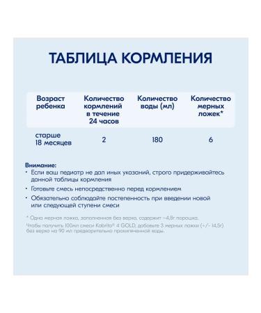 Kabrita Set 6x mixture 4 from 18 months 800g - Buy Online on GoSupps.com