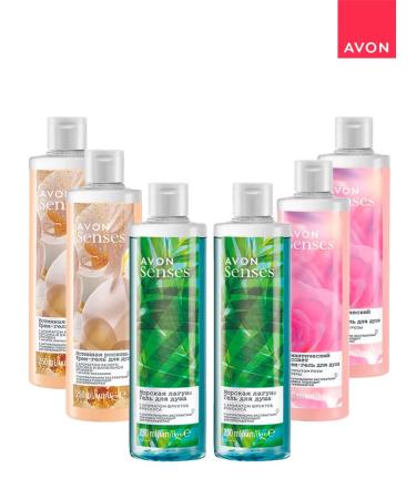 AVON Shower gel set 6 pieces