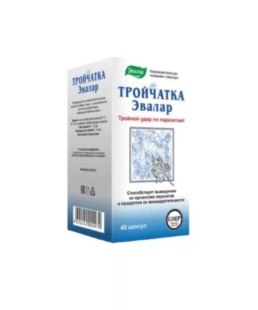 Evalar JSC Trekhotka 40 capsules