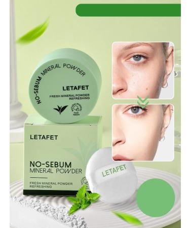 LETAFET Facial powder matting crumbly white - Buy Online on GoSupps.com