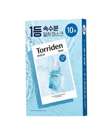 Torriden Moisturizing mask with hyaluronic acid (10 pieces) - Buy Online on GoSupps.com