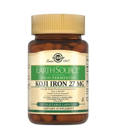 Solgar iron 27 mg 30 capsules