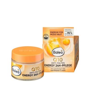 Balea Facial cream with Q10 Energy against wrinkles 50 ml 3 pcs - Buy Online on GoSupps.com