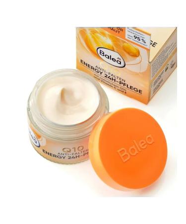 Balea Facial cream with Q10 Energy against wrinkles 50 ml 2 pcs - Buy Online on GoSupps.com