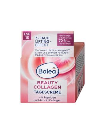 Balea Facial Cream Beauty Collagen SPF 15 50 ml 1 pc - Buy Online on GoSupps.com