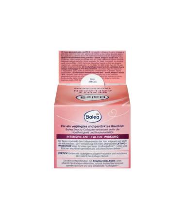Balea Facial Cream Beauty Collagen SPF 15 50 ml 1 pc - Buy Online on GoSupps.com