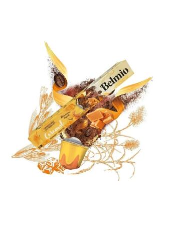 Belmio Coffee in capsules Caramel Caramba 60 pcs - Buy Online on GoSupps.com