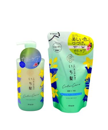 KRACIE Shampoo for dyed hair with plant extracts 480 ml - Buy Online on GoSupps.com