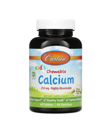 Carlson Calcium children 250 mg 60 tablets