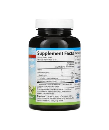Carlson Calcium children 250 mg 60 tablets - Buy Online on GoSupps.com