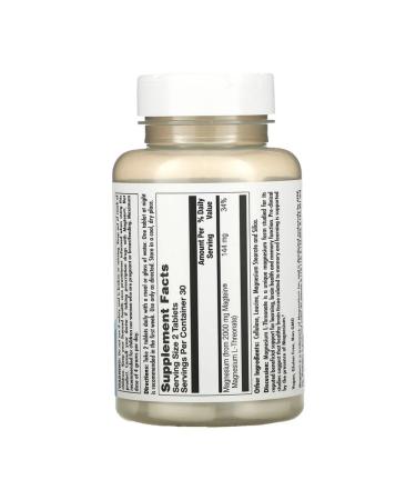 KAL Magnesium L-treonat 2000 mg 60 tablets - Buy Online on GoSupps.com