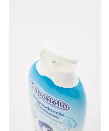 SapoNello Hair and body shampoo for children Sugar cotton wool 0+ 400 ml - Buy Online on GoSupps.com