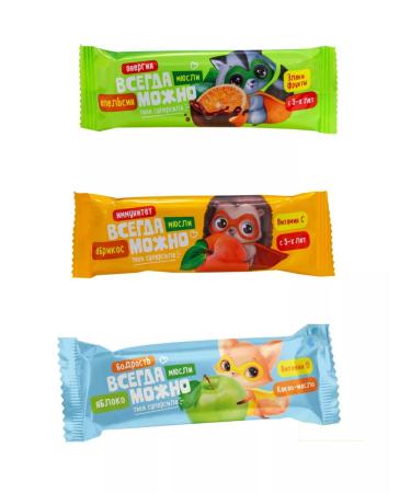 YOU CAN ALWAYS Batonchik Musly with orange 25 g - 30 pcs - Buy Online on GoSupps.com