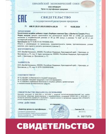 Rise Energy Berberin for weight loss 500 mg 60 capsules - Buy Online on GoSupps.com