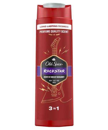 Old Spice Shower gel + rockstar shampoo 400ml - Buy Online on GoSupps.com