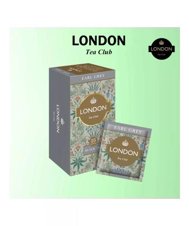 LONDON TEA CLUB Tea London Earl Grey (bergamot) 50 envelopes - Buy Online on GoSupps.com