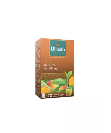Dilmah Green tea in bags "Mango" 30 g