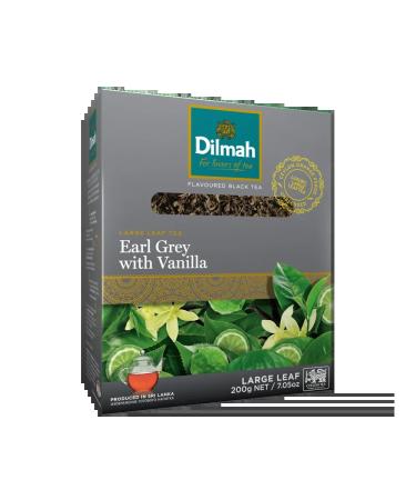 Dilmah Black tea Earl Grey leaf vanilla 200 grams