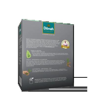 Dilmah Black tea Earl Grey leaf vanilla 200 grams - Buy Online on GoSupps.com