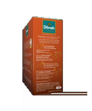 Dilmah Tea black leaf lemon honey and ginger 200 grams - Buy Online on GoSupps.com