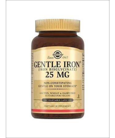 SOLGAR Easily accessible iron gentleman Iron 25mg caps No. 180