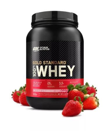 Optimum Nutrition Protein Gold Standard 100% Whey 907 GR strawberries
