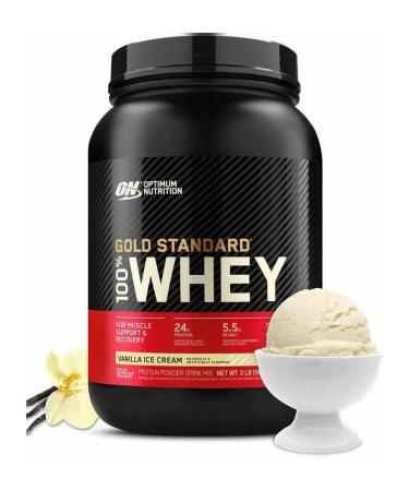 Optimum Nutrition Protein Gold Standard 100% Whey 907 gr vanilla ice cream