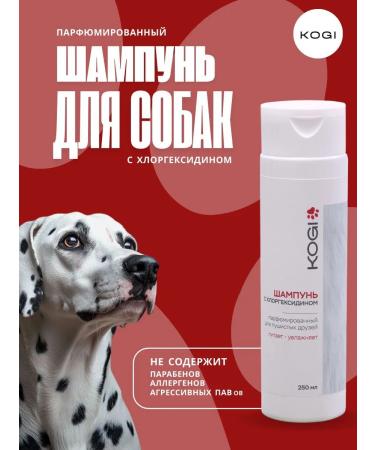 KOGI Clorhexidine dogs with perfumed dogs