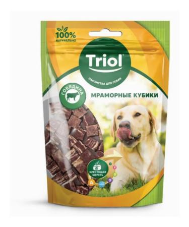 Dog treating triole Marble cubes 70g 3 pcs - Buy Online on GoSupps.com