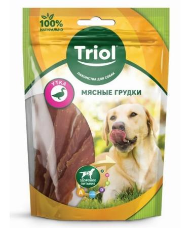 Triol Dog treat for dogs meat breasts (set of 3 pcs) - Buy Online on GoSupps.com