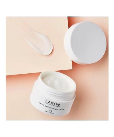 Lagom Cellus White Moisture Cream tone leveling cream - Buy Online on GoSupps.com