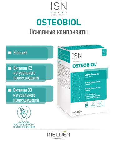 Ineldea Sante Naturelle Dietary vitamin D3 K2 and calcium for joints and bones - Buy Online on GoSupps.com