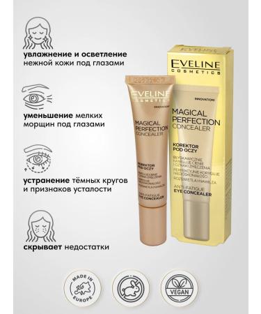 EVELINE Facial concealer and under the eyes of Magical Perfection - Buy Online on GoSupps.com