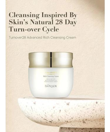 ISA KNOX Cleaning Cream Turnover 28 Rich Cleansing Cream 200 ml - Buy Online on GoSupps.com