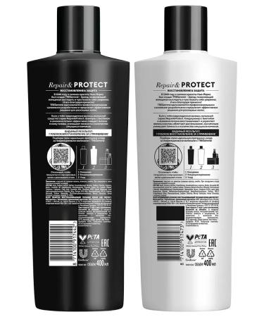 TRESemme Set of shampoo and air conditioning REPAIR & Protect 2x400 ml - Buy Online on GoSupps.com