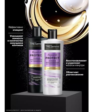 TRESemme Set of shampoo and air conditioning REPAIR & Protect 2x400 ml - Buy Online on GoSupps.com