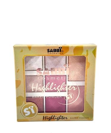 Lemon Facial Highlaiters Palette Sabbi No. 01 - Buy Online on GoSupps.com