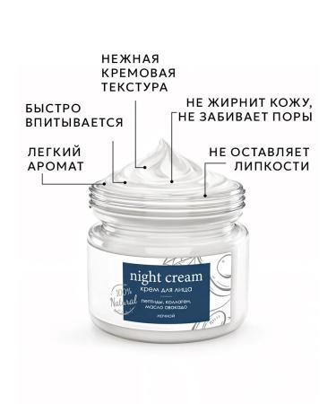 Bizoryuk Night face cream moisturizing anti -aging - Buy Online on GoSupps.com