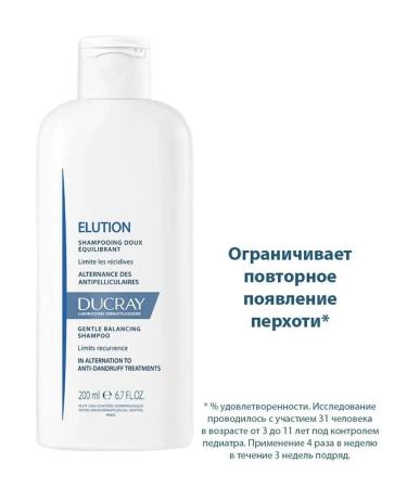 DUCRAY Healing hair shampoo Elyuson Elution - Buy Online on GoSupps.com
