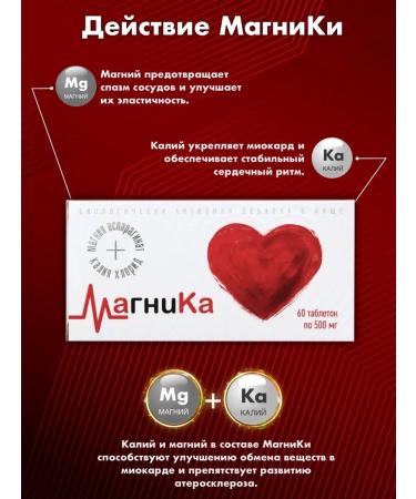 Bioterra Dietary supplement Magnika potassium magnesium table. 500 mg No. 60 - Buy Online on GoSupps.com