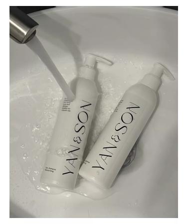 YAN&SON Hair shampoo intense moisturizing with keratin - Buy Online on GoSupps.com