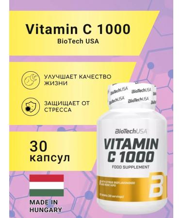Biotech USA Vitamin C Vitamin C 1000 (30 tablet)