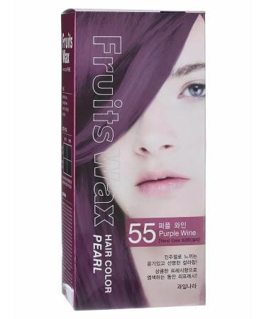 WELCOS Fruits Wax hair dye 55 wine 60g - Buy Online on GoSupps.com