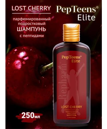 Repharm Pepteens elite teenage shampoo Lost Cherry 250 ml - Buy Online on GoSupps.com