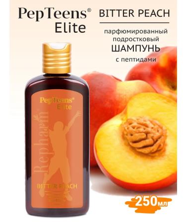 Repharm Pepteens Elite teenage shampoo Bitter Peach 250 ml - Buy Online on GoSupps.com